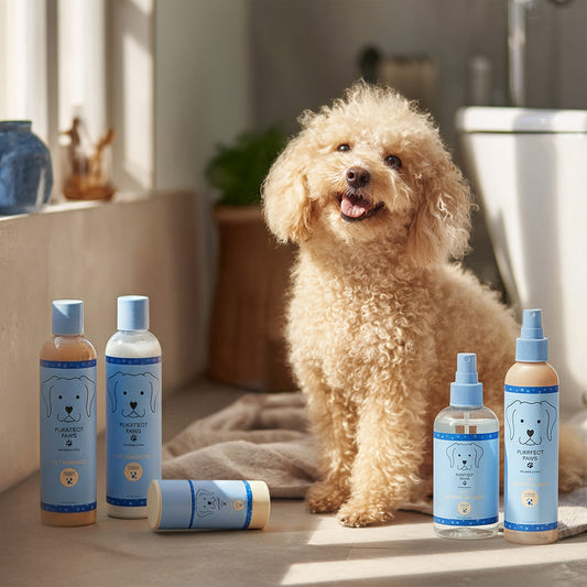 Raindrops & Violets Grooming Set