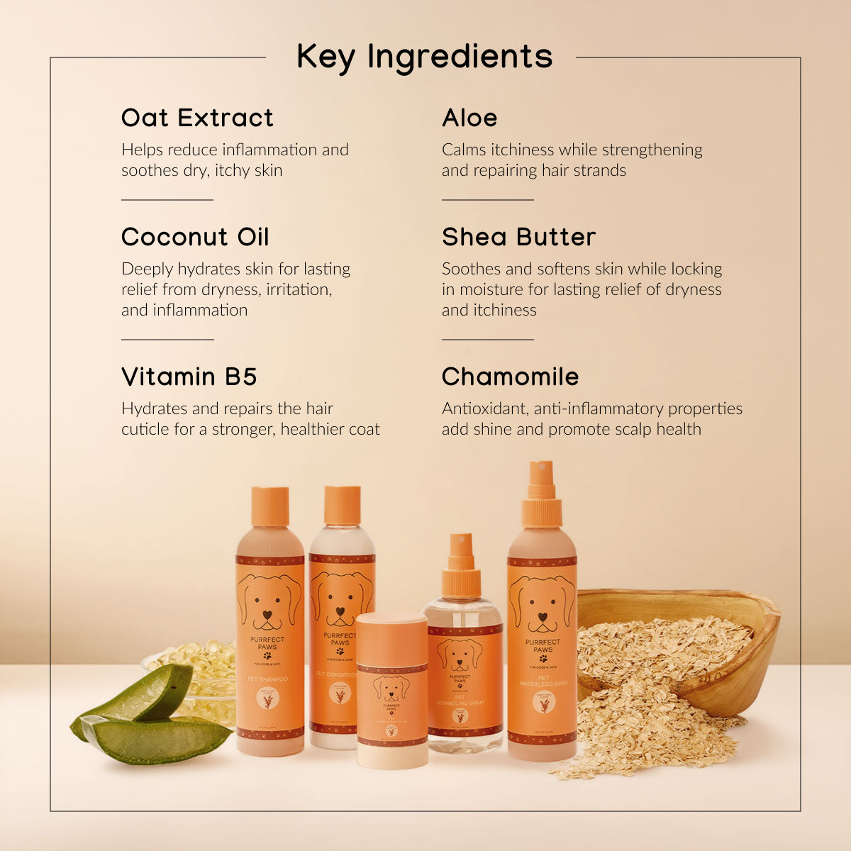 Sweet Honey Almond Grooming Set