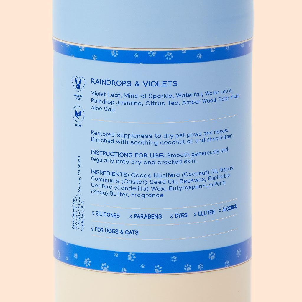 Raindrops & Violets Paw Balm