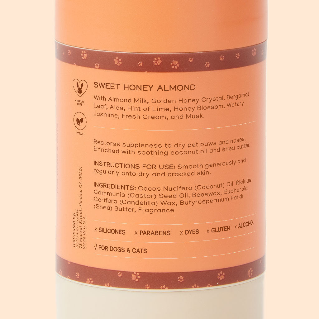 Sweet Honey Almond Paw Balm