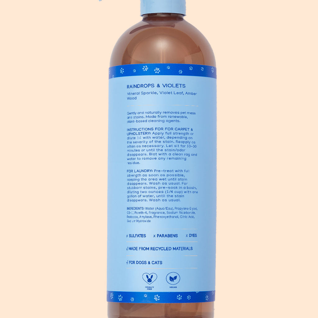 Raindrops & Violets Stain Remover